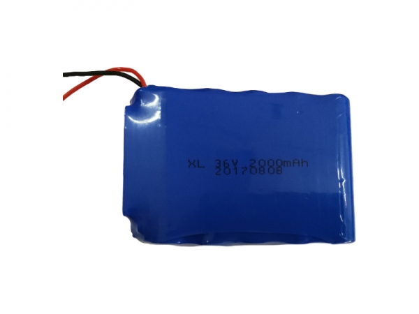 36V 2000mAh cylindrical lithium battery