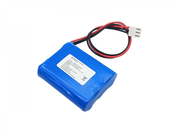 11.1V 2600mAh cylindrical lithium battery-3pin