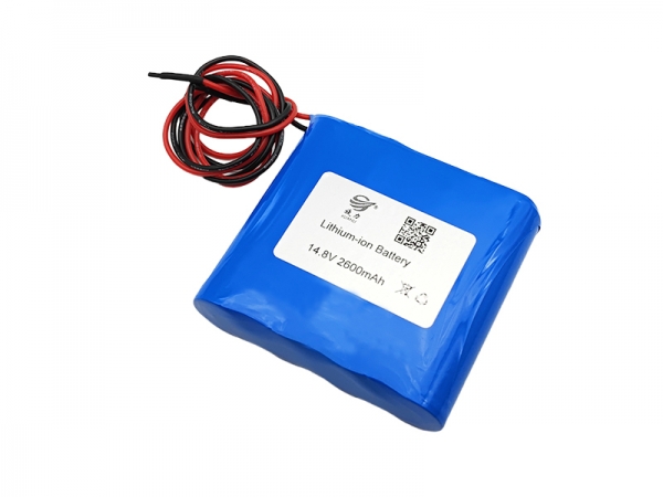 14.8V 2600mAh cylinder Lithium Battery 18650