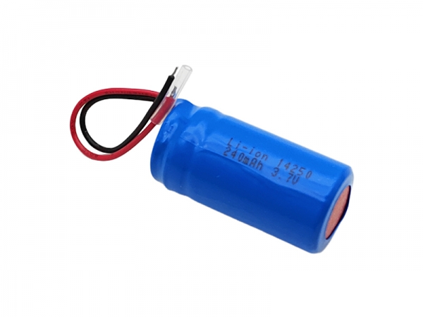 3.7V 240mAh 14250 special lithium battery